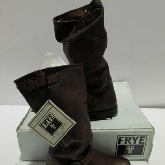 Frye Phillip tall boots size 7.5 brown - Picture 9 of 15